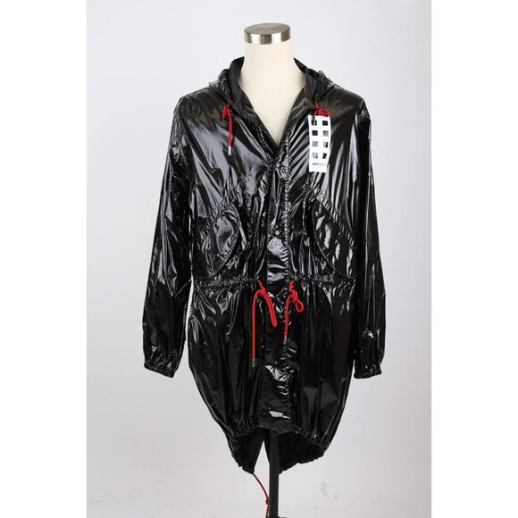 NWT Moncler Krabi Make It Rain Waterproof Jacket SZ 3/L Black $1,490